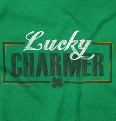 St Lucky Charmer Romper Bodysuit-Direct To Garment Print-Brisco Baby