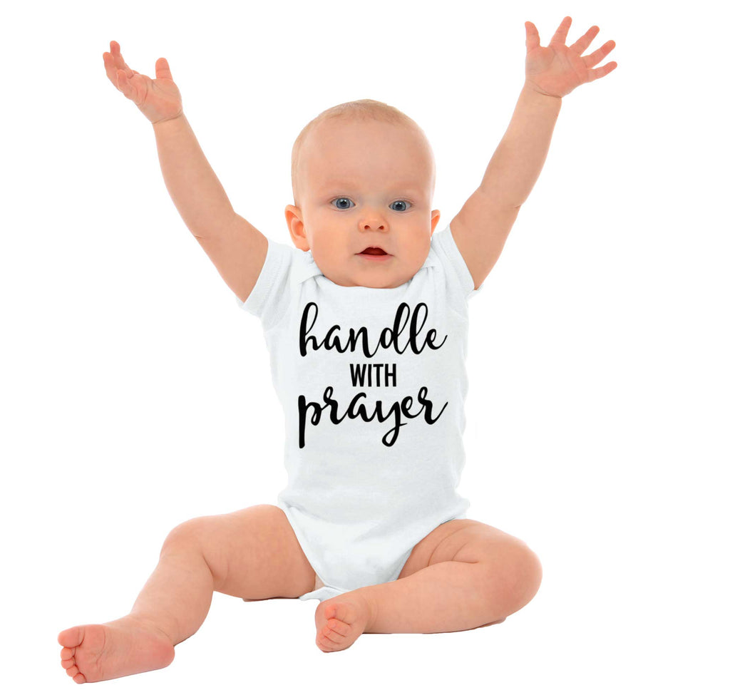 Prayer Care Romper Bodysuit-Direct To Garment Print-Brisco Baby