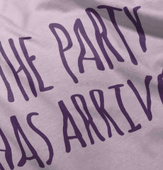 The Party Has Arrived Romper Bodysuit-Direct To Garment Print-Brisco Baby