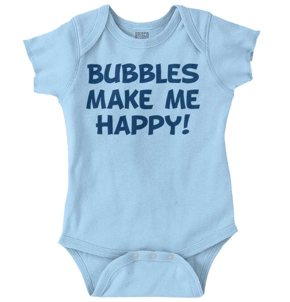 Bubbles Romper Bodysuit-Direct To Garment Print-Brisco Baby