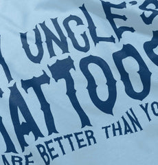 Better than yours Infant Baby Bib-Direct To Garment Print-Brisco Baby