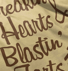 Blastin Farts Romper Bodysuit-Direct To Garment Print-Brisco Baby