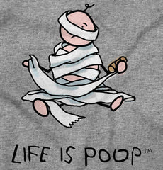 Baby Toilet Paper Infant Toddler T Shirt-Direct To Garment Print-Brisco Baby