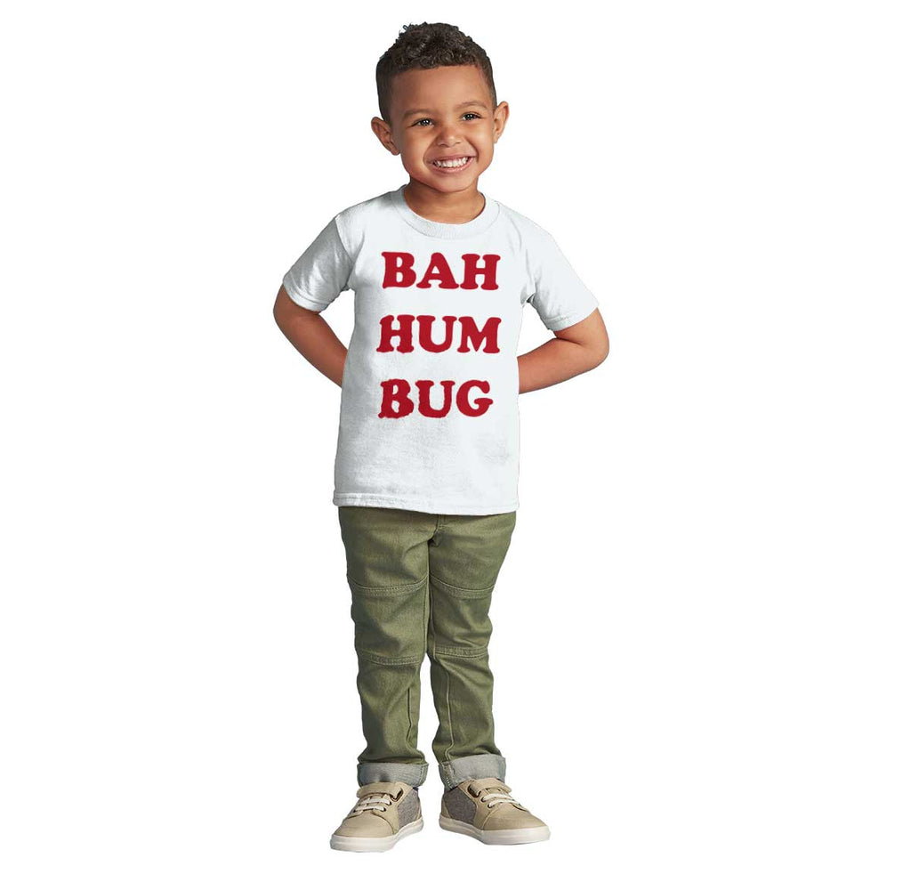 Bah Hum Bug Infant Toddler T Shirt-Direct To Garment Print-Brisco Baby