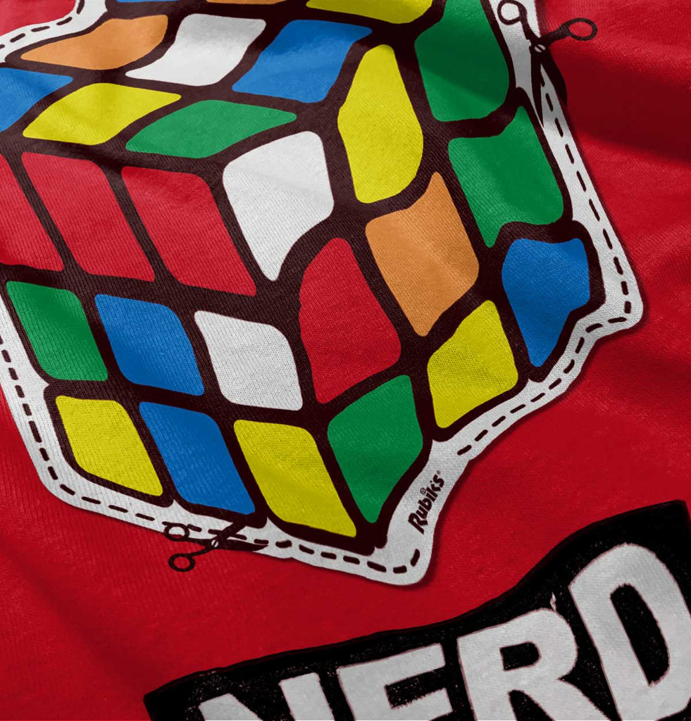 Cutout Nerd Infant Toddler T Shirt-Direct To Garment Print-Brisco Baby