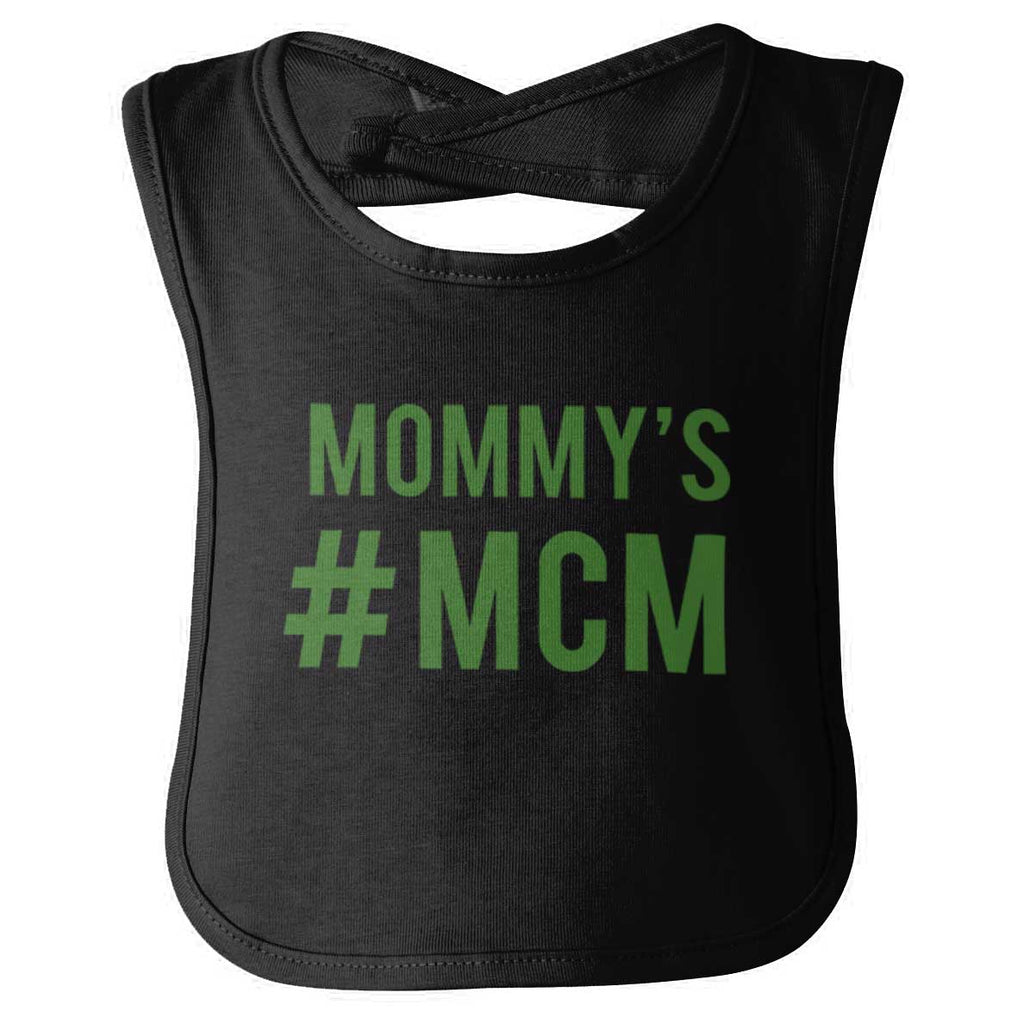 Mommy's MCM Infant Baby Bib-Direct To Garment Print-Brisco Baby