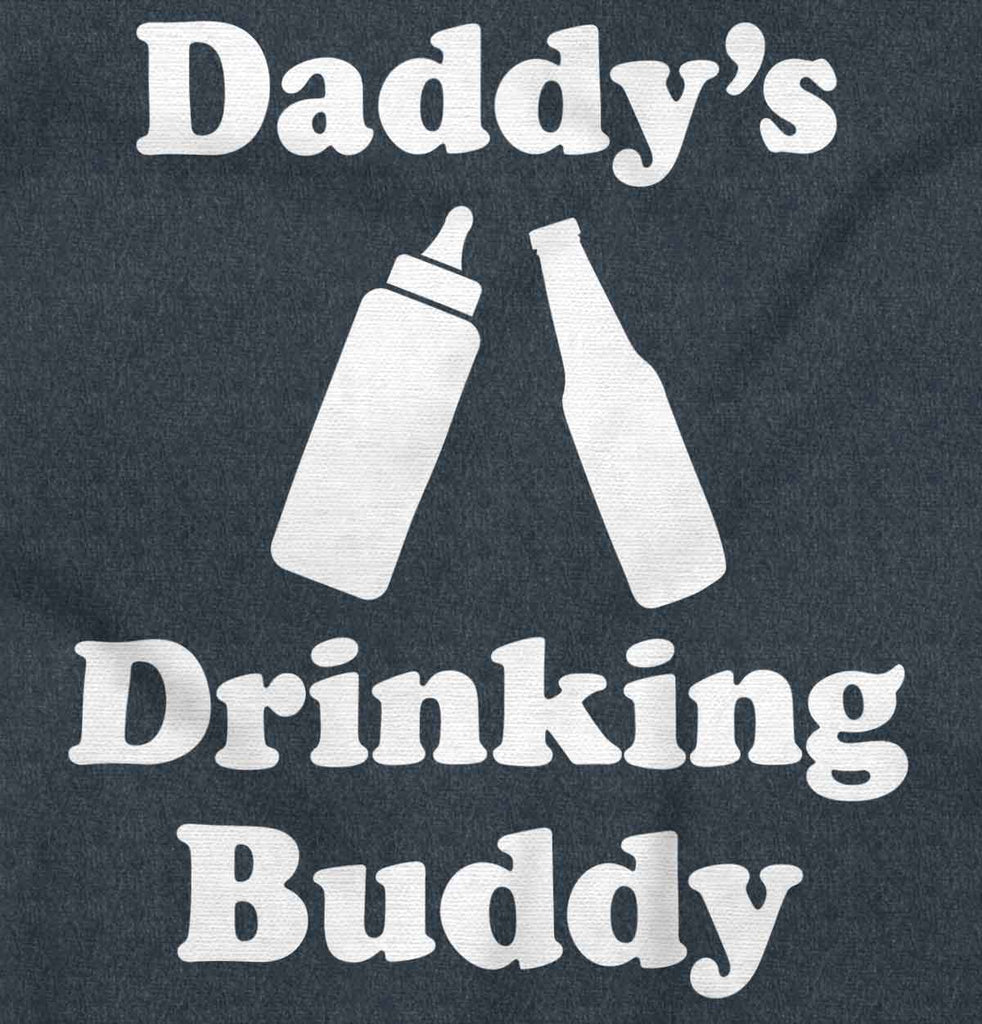 Drinking Buddy Football Romper Bodysuit-Direct To Garment Print-Brisco Baby