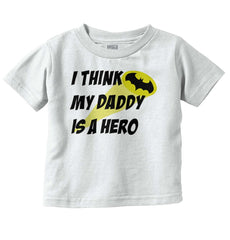Daddy Is Batman Infant Toddler T Shirt-Direct To Garment Print-Brisco Baby