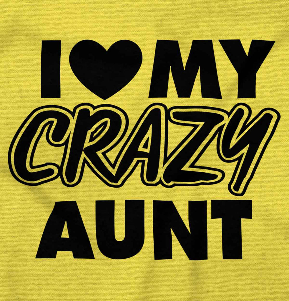 Crazy Aunt Romper Bodysuit-Direct To Garment Print-Brisco Baby