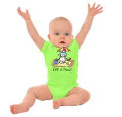 Beach Umbrella Romper-Direct To Garment Print-Brisco Baby