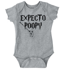 Expecto Poopy Romper Bodysuit-Direct To Garment Print-Brisco Baby