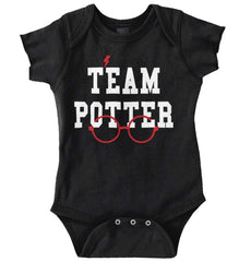 Team Potter Romper Bodysuit-Direct To Garment Print-Brisco Baby