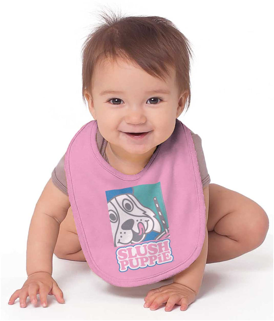 Slush Puppie Infant Baby Bib-Direct To Garment Print-Brisco Baby