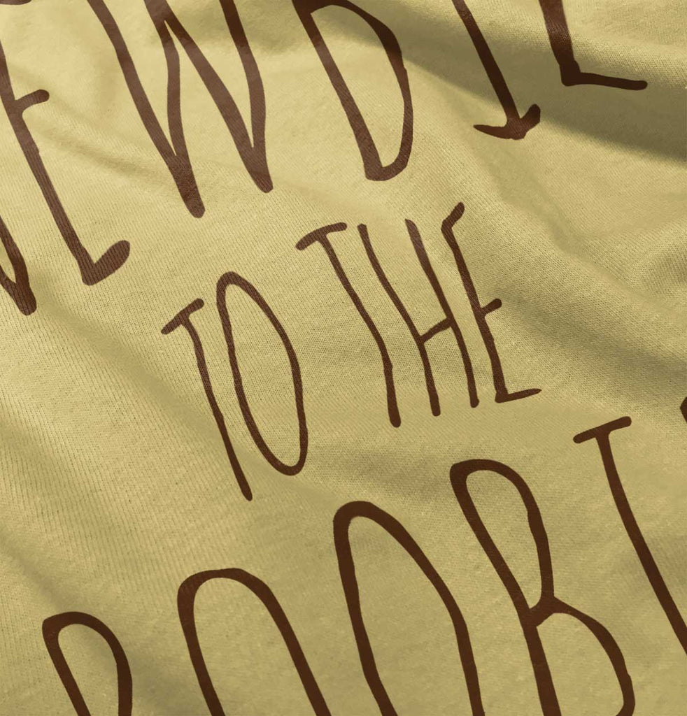 Newbie Boobie Infant Toddler T Shirt-Direct To Garment Print-Brisco Baby