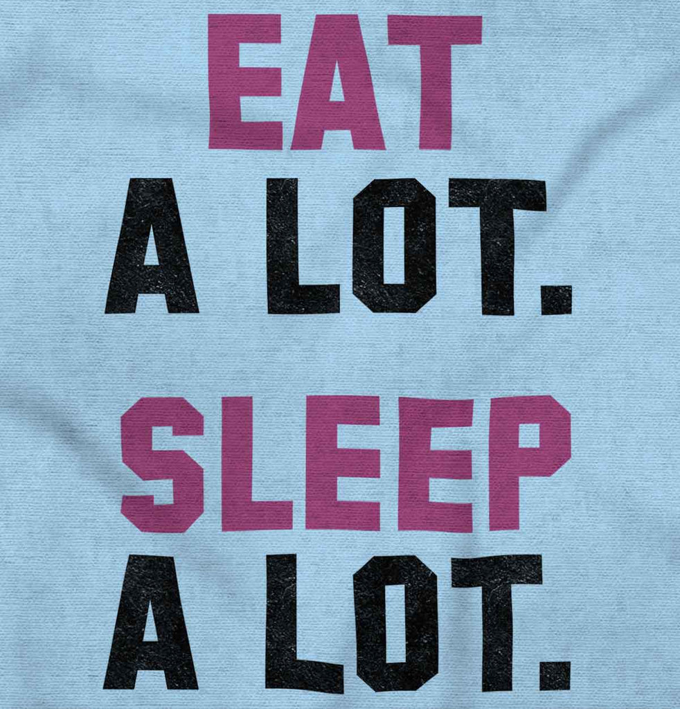 Sleep A Lot Infant Baby Bib-Direct To Garment Print-Brisco Baby