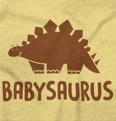 Babysaurus Infant Toddler T Shirt-Direct To Garment Print-Brisco Baby