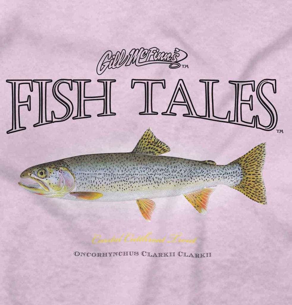 Coastal Cutthroat Trout Infant Baby Bib-Direct To Garment Print-Brisco Baby