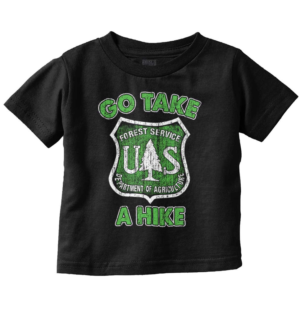 Go Take A Hike Infant Toddler T Shirt-Direct To Garment Print-Brisco Baby