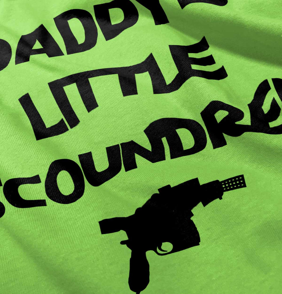 Daddy's Little Scoundrel Infant Toddler T Shirt-Direct To Garment Print-Brisco Baby