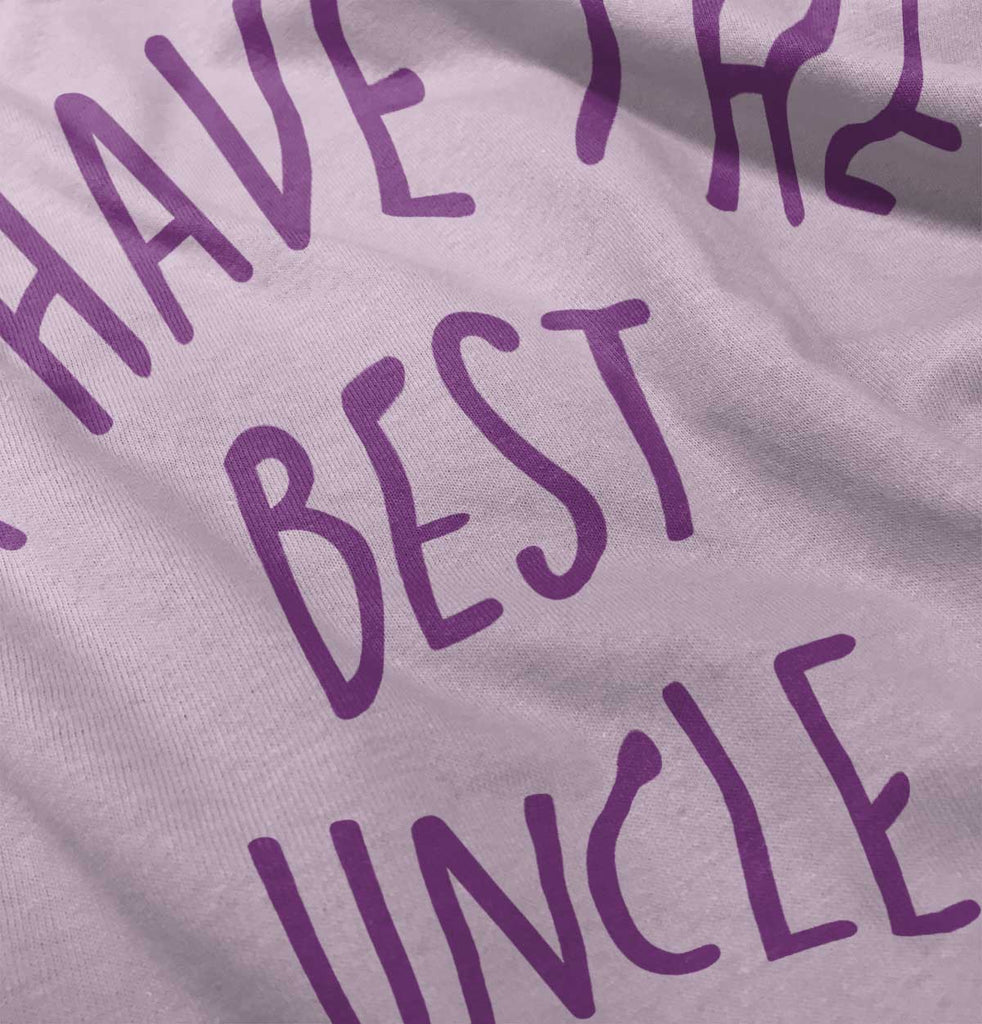 Best Uncle Infant Toddler T Shirt-Direct To Garment Print-Brisco Baby