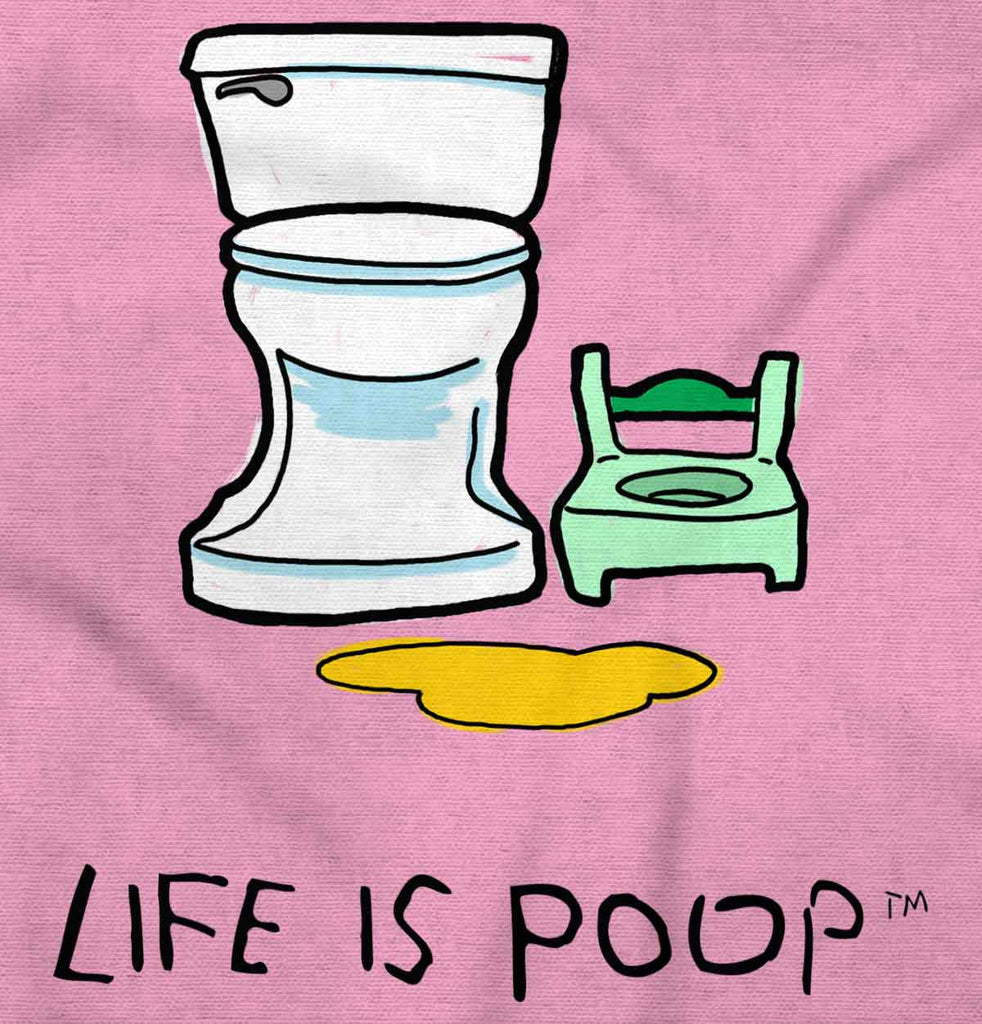 Potty Train Infant Toddler T Shirt-Direct To Garment Print-Brisco Baby