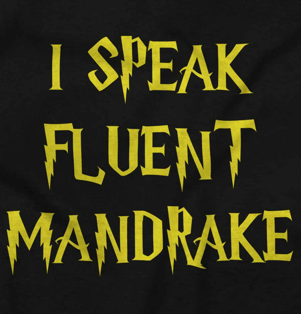 Speak Fluent Mandrake Infant Baby Bib-Direct To Garment Print-Brisco Baby