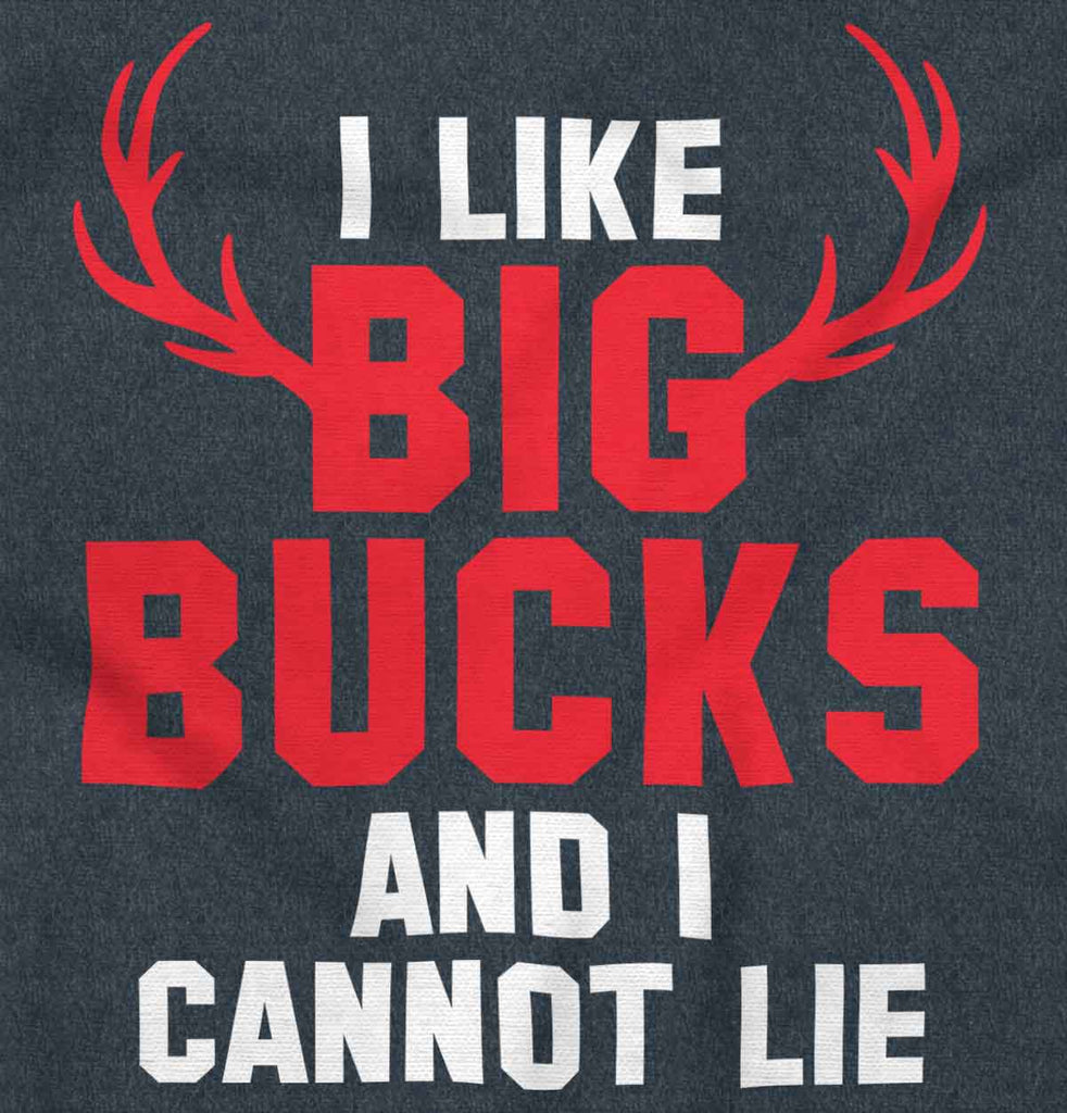 I Like Big Bucks Toddler Football Jersey Tee-Direct To Garment Print-Brisco Baby