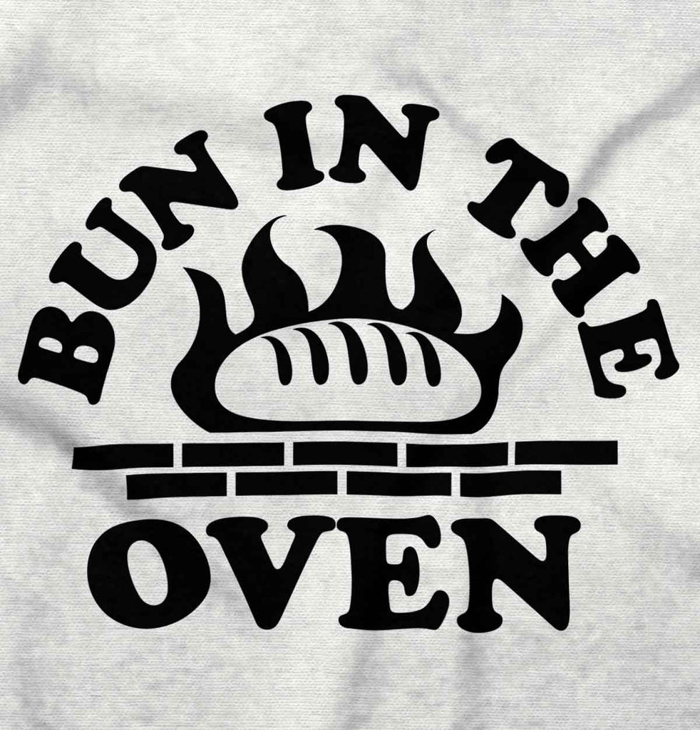 Bun In The Oven Maternity T-Shirt-Direct To Garment Print-Brisco Baby