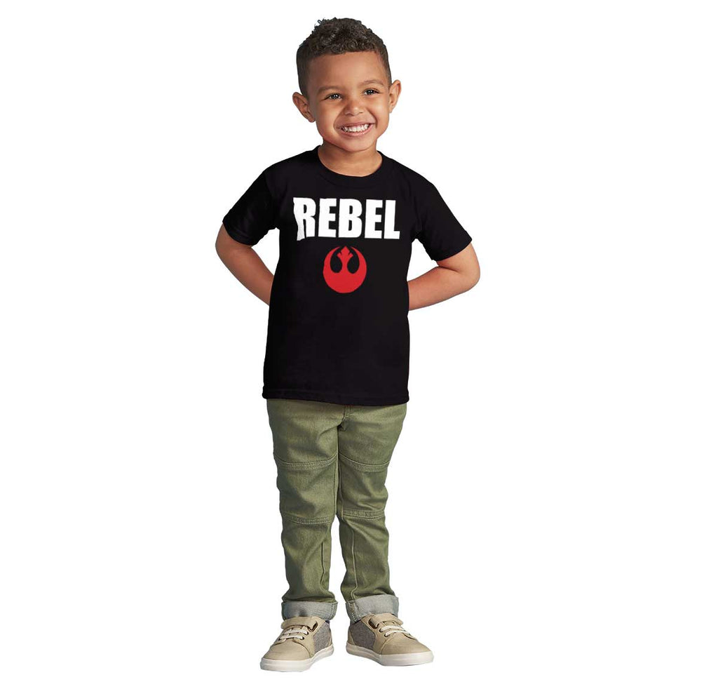 Rebel Star Wars Infant Toddler T Shirt-Direct To Garment Print-Brisco Baby