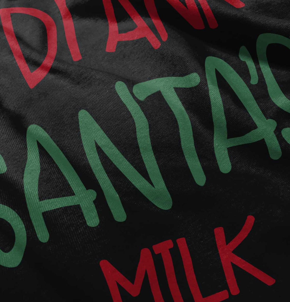 Drank Santas Milk Infant Toddler T Shirt-Direct To Garment Print-Brisco Baby