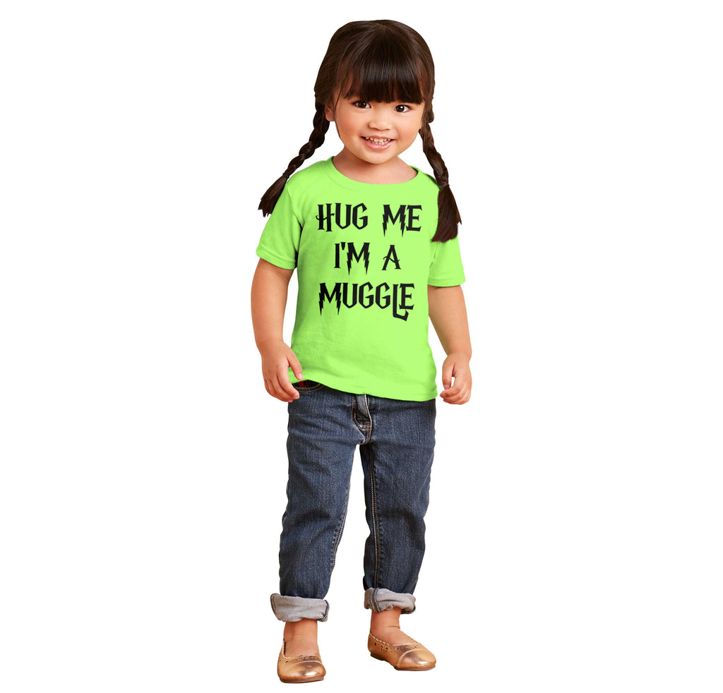 Hug Me I'm A Muggle Infant Toddler T Shirt-Direct To Garment Print-Brisco Baby