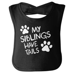 My Siblings Have Tai Infant Baby Bib-Direct To Garment Print-Brisco Baby
