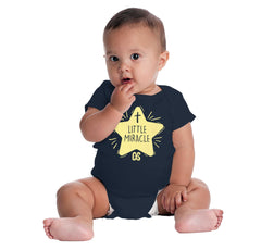 Little Miracle Romper Bodysuit-Direct To Garment Print-Brisco Baby