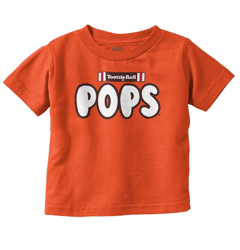 Tootsie Roll Pops Infant Toddler T Shirt-Direct To Garment Print-Brisco Baby