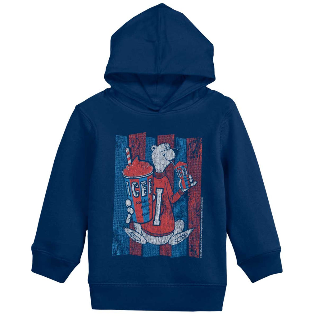 Distressed Icee Toddler Pullover Hoodie-Direct To Garment Print-Brisco Baby