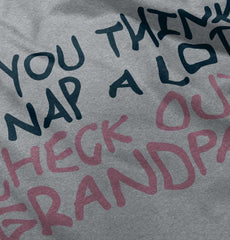 Check Out Grandpa Solid Baby Infant Dress-Direct To Garment Print-Brisco Baby