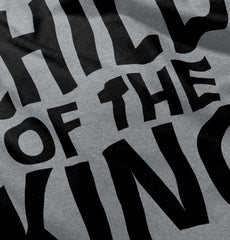 Child Of The King Romper Bodysuit-Direct To Garment Print-Brisco Baby