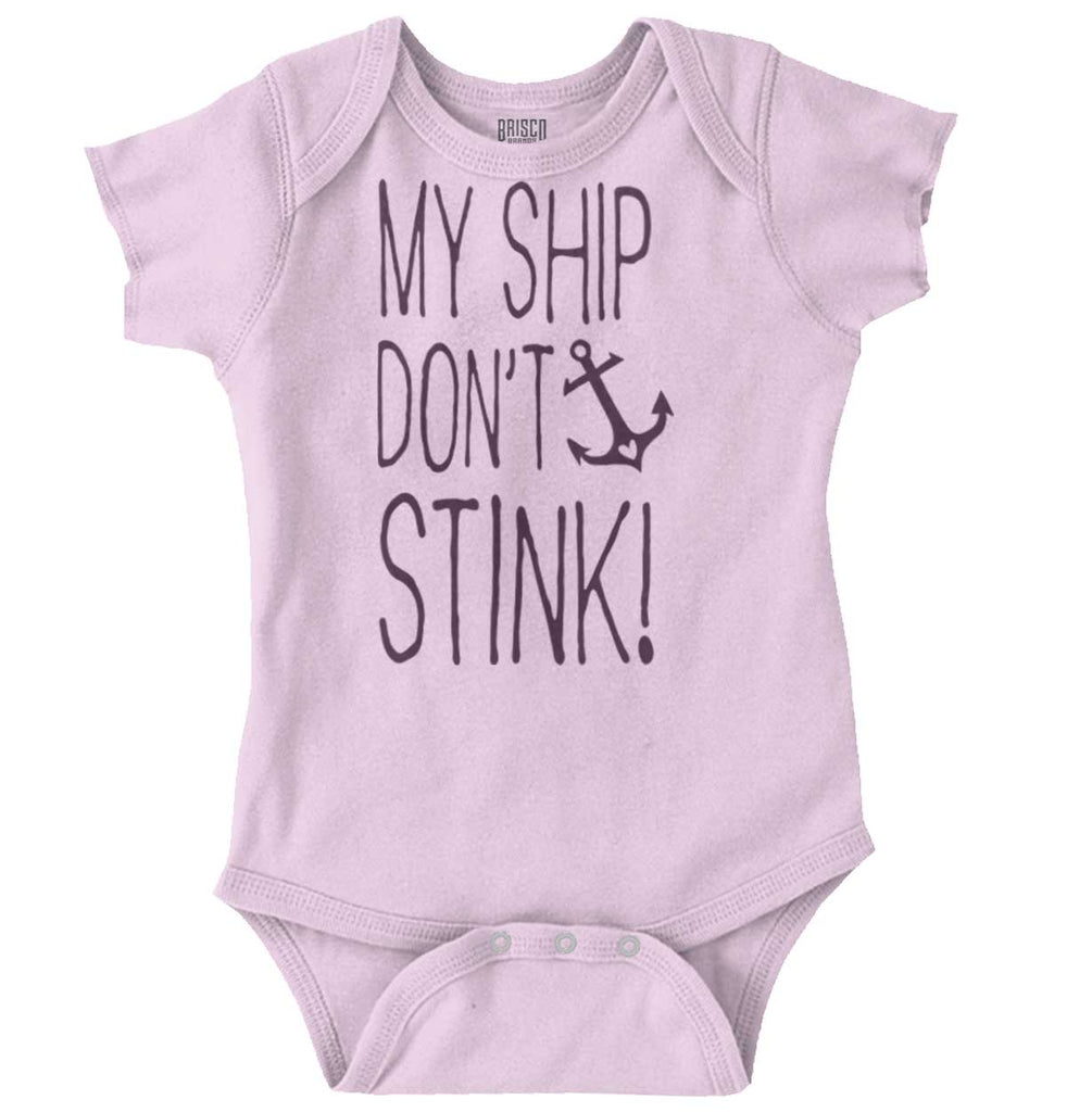 My Ship Romper Bodysuit-Direct To Garment Print-Brisco Baby