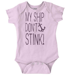 My Ship Romper Bodysuit-Direct To Garment Print-Brisco Baby