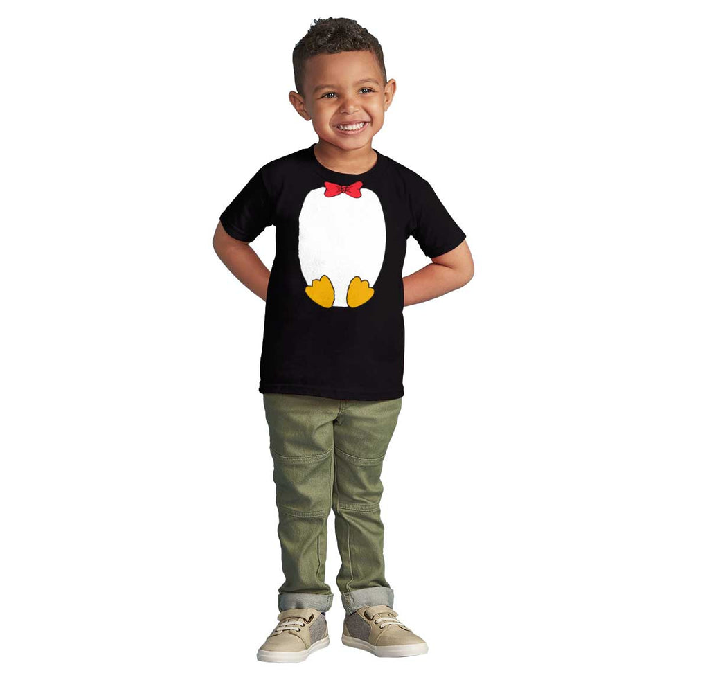 Baby Penguin Tuxedo Infant Toddler T Shirt-Direct To Garment Print-Brisco Baby