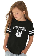 Rock Shirt Toddler Football Jersey Tee-Direct To Garment Print-Brisco Baby