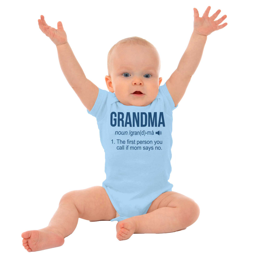 Grandma Romper Bodysuit-Direct To Garment Print-Brisco Baby