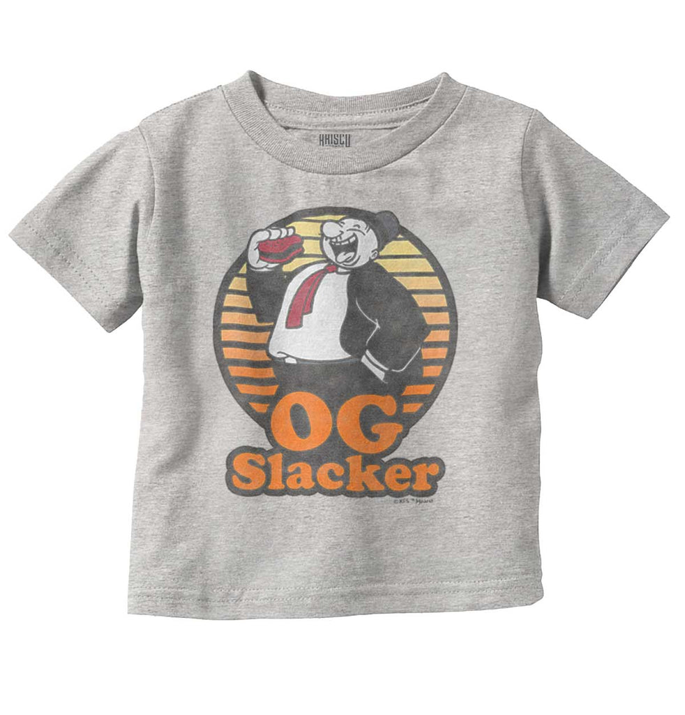 OG Slacker Infant Toddler T Shirt-Direct To Garment Print-Brisco Baby