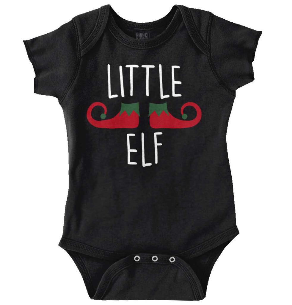 Lil Elf Romper Bodysuit-Direct To Garment Print-Brisco Baby