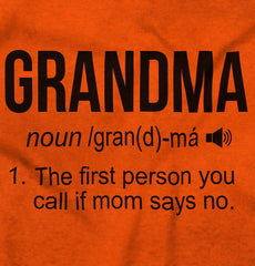 Grandma Infant Toddler T Shirt-Direct To Garment Print-Brisco Baby