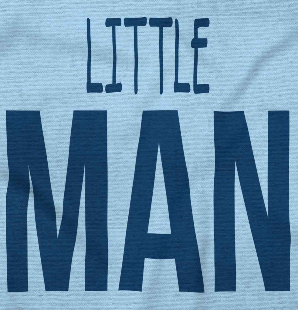Little Man Infant Toddler T Shirt-Direct To Garment Print-Brisco Baby