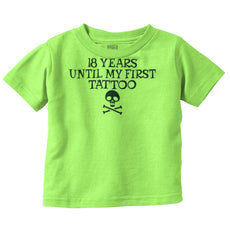 First Tattoo Infant Toddler T Shirt-Direct To Garment Print-Brisco Baby