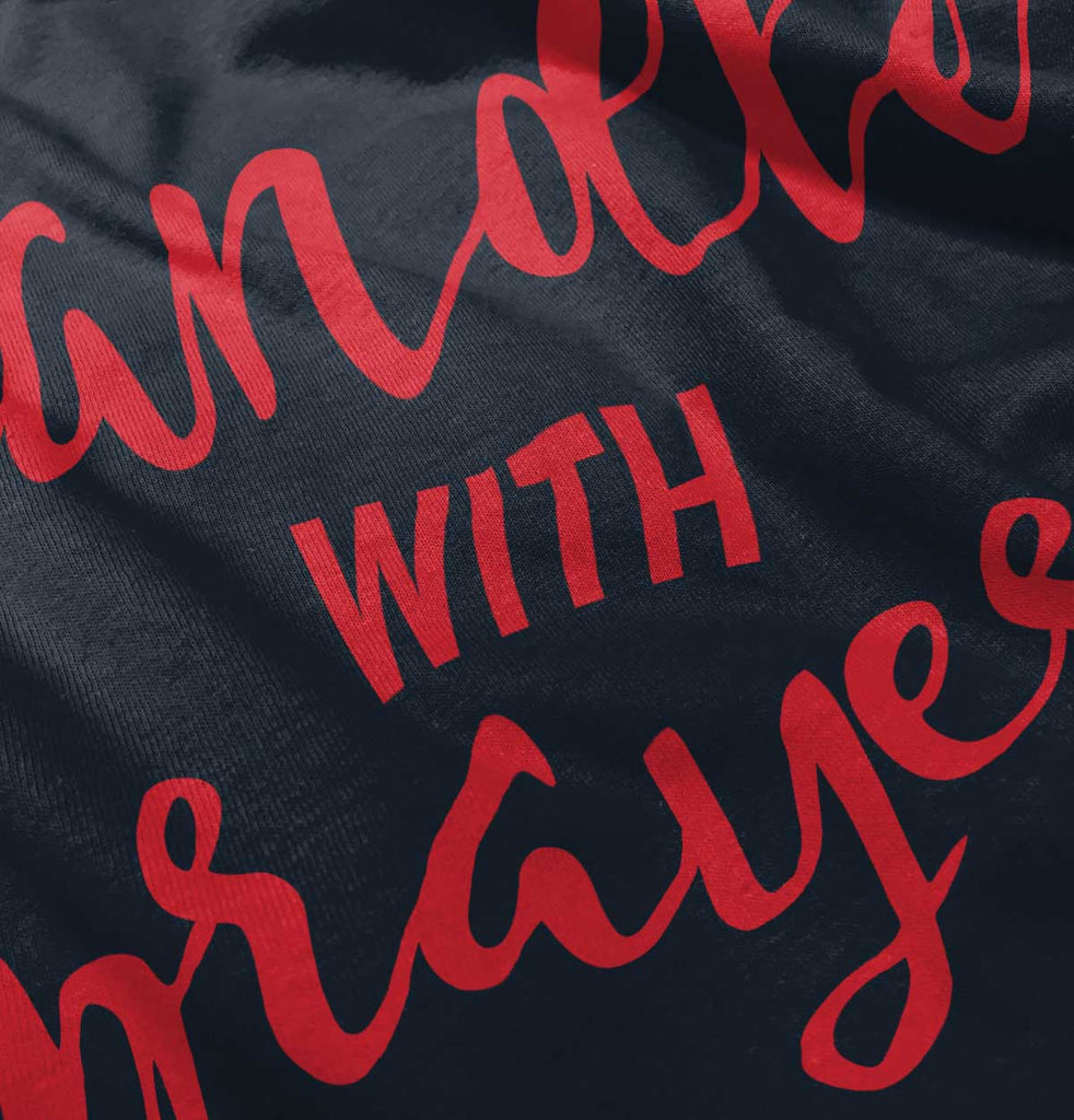 Prayer Care Toddler Ruffled Trim T-Shirt-Direct To Garment Print-Brisco Baby