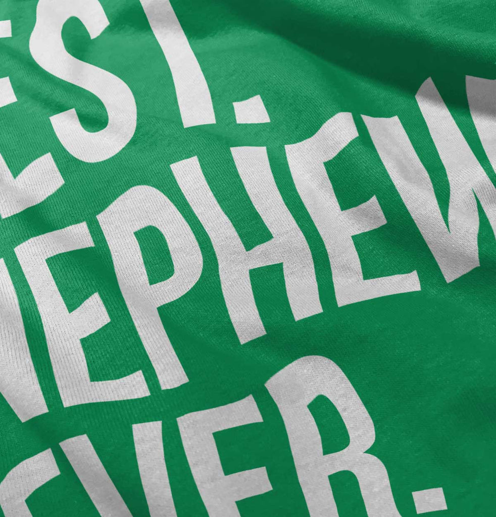 Best Nephew Ever Romper Bodysuit-Direct To Garment Print-Brisco Baby