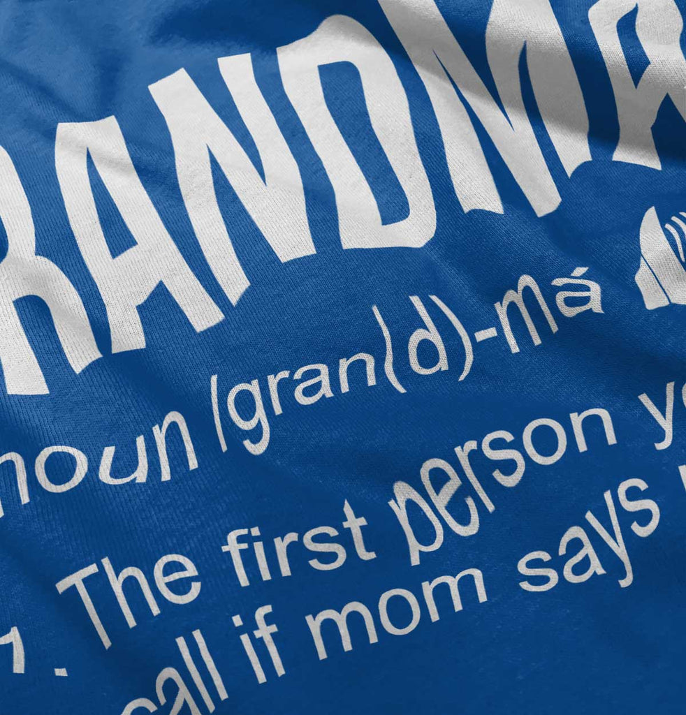 Grandma Solid Baby Pajama Top-Direct To Garment Print-Brisco Baby